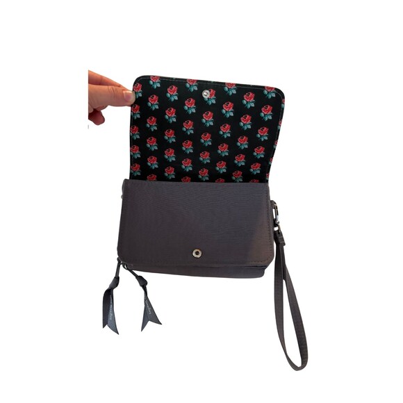 Vera Bradley 3-In-1 Crossbody Phone Case Wallet Carbon Gray No Strap - Picture 2 of 7